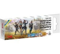 ICM Paint Set - American Civil War Confederate Infanty