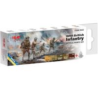ICM Paint Set - WWI British Infantry