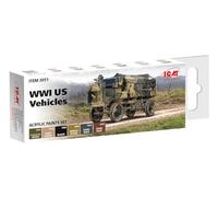 ICM Paint Set - WWI US Vehicles