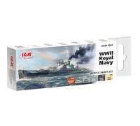 ICM Paint Set - WWII Royal Navy