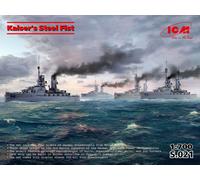 ICM 1:700 - Kaiser's Steel Fist (Includes 4 kits)