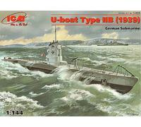 ICM 1:144 - U-Boat Type IIB (1939), German Submarine