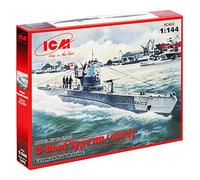 ICMS010 - ICM 1:144 - U-Boat Type IIB (1943), German Submarine
