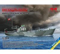 ICM 1/144 KFK Kriegsfischkutter WWII German Boat New Plastic Model Kit S.012