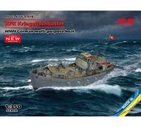 ICM S.018 - 1:3 50 Kfk Kriegsfischkutter, WWII German Multi-Purpose Boat (100%
