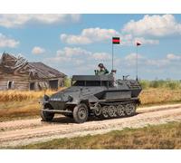 Icm Sd.Kfz.251/18 Ausf.A, Wwii German Observation Vehicle With 4 Crew Figures