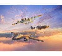 ICM 72209 German Luftwaffe Night Fighters 3 Aircraft Set 1:72 Model Kit