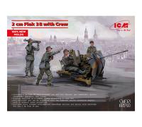 ICM 1:35 Flak 38 with Crew