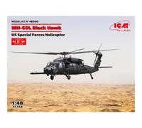 ICM UA ICM48360 1:48 Sikorsky MH-60L Black Hawk, US Special Forces Helicopter