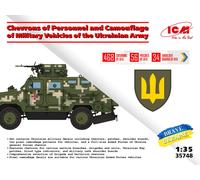 ICM 1/35 Chevrons of Personnel and Camouflage of Military Vehicles of the Ukr...