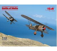 ICM UK DS3201 1:32 The Battle of Malta (Gloster Sea Gladiator Mk.II / Fiat CR.42
