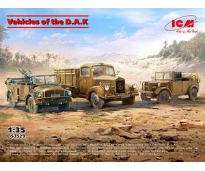 ICM UK DS3529 1:35 Vehicles of the D.A.K