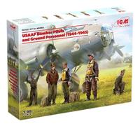 ICM 1:48 - USAAF Bomber Pilots & G/Personnel(1944-45)