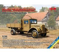 ICM V3000S Einheitsfahrerhaus WW2 German Truck 1:35 Model Kit