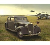 ICM ICM35537 Mercedes-Benz 1:35-Typ 320 (W142) Saloon, WWII German Staff Car