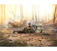ICM Model Kit - WWI British Vickers MG Crew 1:35 - Vickers MG & 2 Figures (#35713)