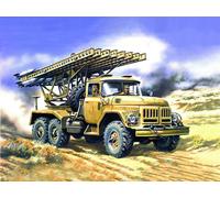 ICM 72814 Soviet ZIL-131 Soviet BM-13-16 1:72 Military Vehicle Model Kit