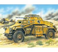 ICM Vehicles 1/72 - Sd.Kfz.222, German Light Armoured Vehicle - ICM72411