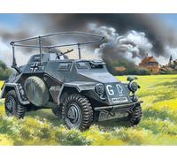ICM Vehicles 1:72 - Sd.Kfz.223, German Radio Communication Vehicle - ICM72421