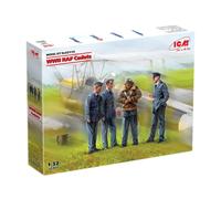 ICM 1:32 - WWII RAF Cadets (New Molds)