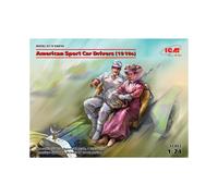 ICM24014 - ICM 1:24 - American Sports Car Drivers 2 Figs