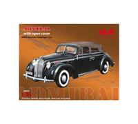 ICM24022 - ICM 1:24 - Admiral Cabriolet Soft Top, WWII German Car