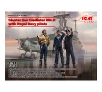 ICM32045 - ICM 1:32 - Gloster Sea Gladiat or MK.II w/ Royal Navy Pilot