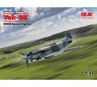 ICM ICM32091 1:32-Yak-9K, WWII Soviet Fighter Scale Model Kit