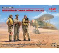 ICM32106 - ICM 1:32 - British Pilots - Tropical Uniform(1939-1943)