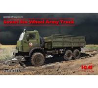 ICM ICM35001 1:35-Soviet Six-Wheel Army Truck, black