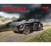 ICM 1:35 Sd.Kfz. 247 Ausf.B German Armoured Vehicle, Model Kit, ICM35110