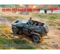 ICM35111 - ICM 1:35 - Sd.Kfz.247 Ausf B with Crew