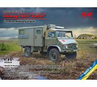 ICM35136 - ICM 1:35 - Unimog S 404 w/ Box Body, German Military Truck