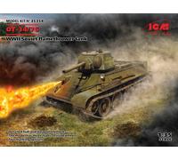 ICM ICM35354 1:35-IT-34/76, WWII Soviet Flamethrower Tank Scale Model kit