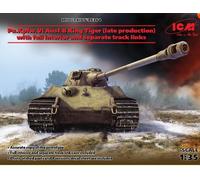 ICM 1/35 Pz.Kpfw.VI Ausf.B King Tiger (late production) w/ full interior # 35364