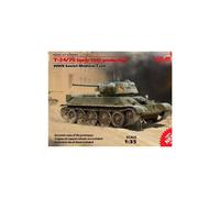 Icm 35365 - 1:35 T-34/76 Early 1943 Production WWII Soviet Medium Tank - New