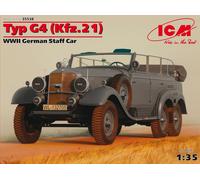 ICM35538 - ICM 1:35 - Typ G4 (Kfz.21), WWII German Staff Car