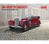 ICM 1/35 Typ 320 (W142) Cabriolet B German Passenger Car # 35543