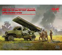 ICM 1:35 - BM-13-16 on G7107 chassis w/Soviet crew