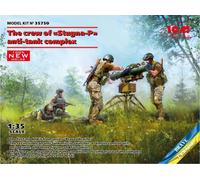 ICM Scale Model Kit Stugna-P Anti-Tank Complex 1:35, 4 Ukrainian Crew, 100% New Molds #35750