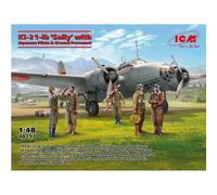 ICM 1:48 - Ki-21-Ib "Sally" with Pilots & Ground Crew