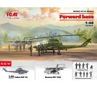 ICM48303 - ICM Ltd Ed 1:48 - Cobra AH-1G and Bronco OV-10A w/figures