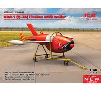 ICM Model Kit Q-2A (KDA-1) Firebee 1:48 with Trailer