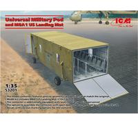 Icm 53201 - 1:35 Universal Military Pod with M8a1 US Landing Mat - New