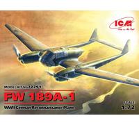 ICM 1:72 - FW 189A-1, WWII German Reconnaissance Plane