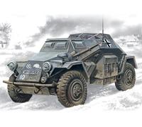 ICM 72431 German Sd.Kfz.260 Radio Coms Vehicle 1:72 Military Vehicle Model Kit
