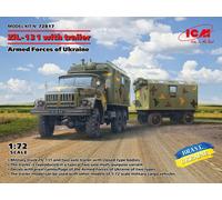 ICM72817 - ICM 1:72 - 'ZiL-131, Truck with Trailer (Ukraine)