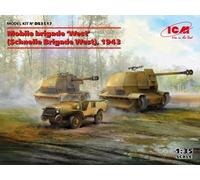 ICM Scale Model Kit Mobile Brigade 'West' 1:35 ICMDS3517 – 1943 Diorama Set
