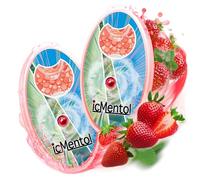 icMentol - 10 Flavours, 3 Pack Sizes Available, 200 Capsules Menthol Balls, Aroma Capsule, Aroma Balls, DIY Click Balls (2 Packs x 100 Capsules, Ice Cold Strawberry Flavour)