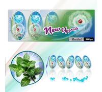 icMentol - Ice Cold Recipe, 1000 Capsules Menthol Balls for Body Care, Aroma Capsule, Aroma Balls, DIY Click Balls (5 Packs x 200 Capsules, Menthol)